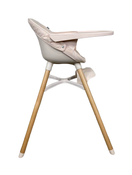 Shop Lalo High Chair with Infant Kit, Grapefruit, Grapefruit, Natural Wood at GoodBuy Gear