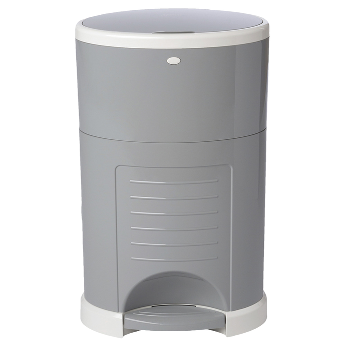 used Diaper Dekor Classic Diaper Pail, Grey