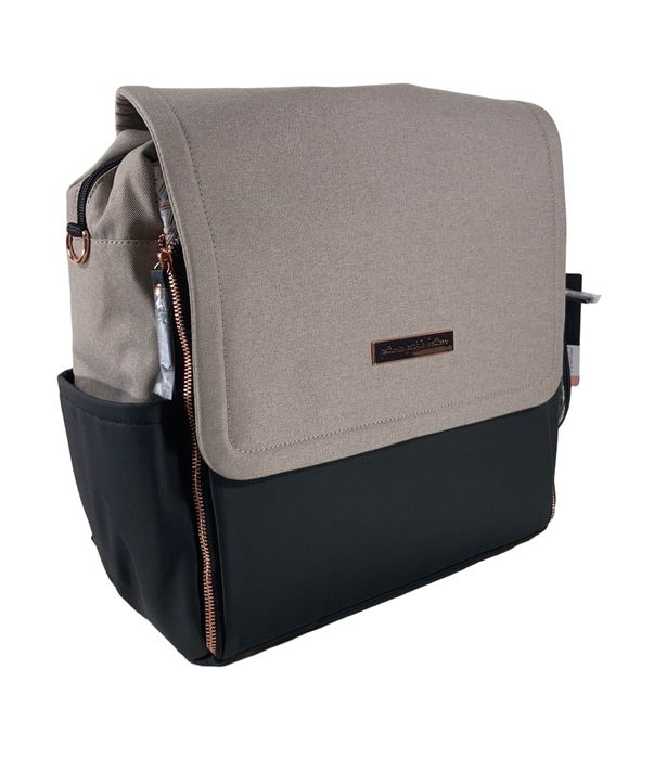 Shop Petunia Pickle Bottom Boxy Backpack Diaper Bag, Sand Black at GoodBuy Gear