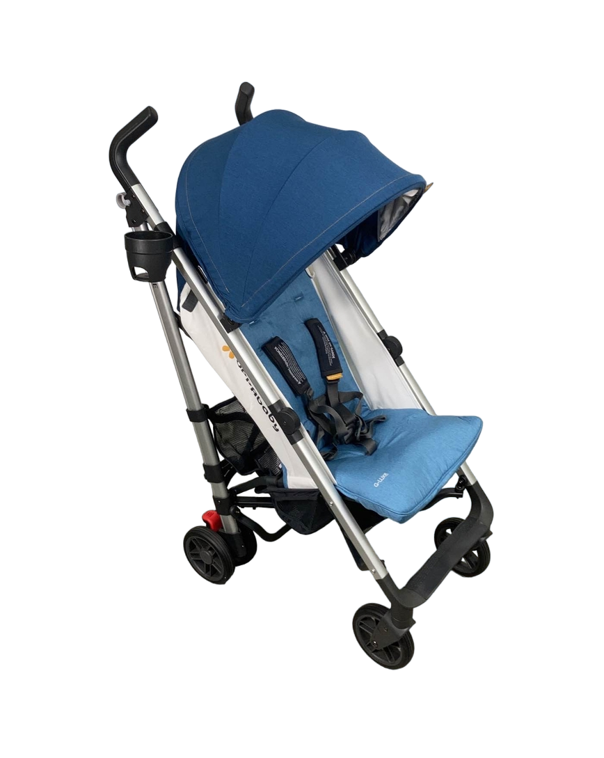 uppababy g luxe georgie UPPAbaby G-LUXE Stroller, 2022, Georgie (Marine Blue)