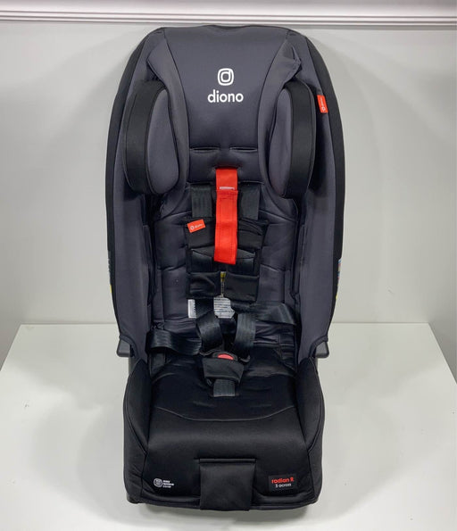 secondhand Diono Radian 3RXT Convertible Car Seat, 2021, Grey Slate