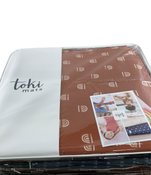 used Toki Mats Standard Padded Play Mat, Rainbow Stamp in Rust