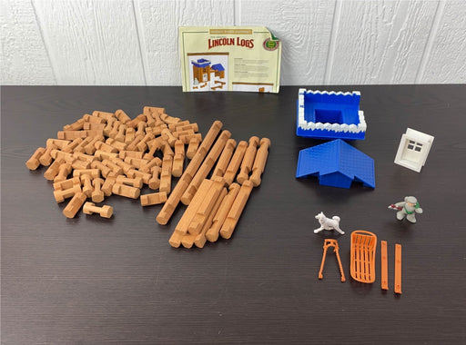 used Hasbro Lincoln Logs, Snowy River outpost￼