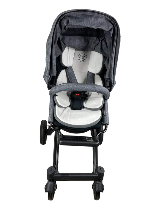 secondhand Orbit Baby G5 Stroll & Ride Travel System, 2022, Grey Melange