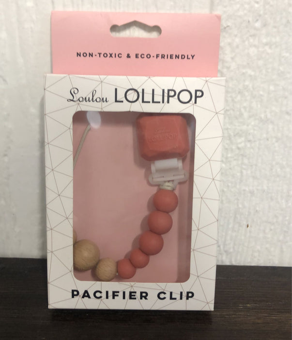 used LouLou Lollipop Pacifier Clip