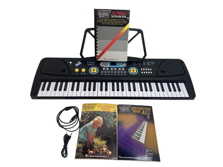 used Pyle Electric Karaoke Keyboard And Microphone