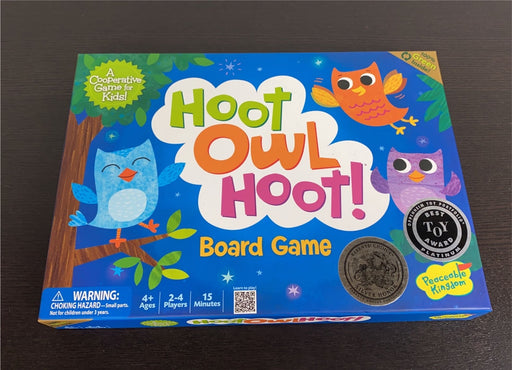 used Peaceable Kingdom Hoot Owl Hoot Board Game