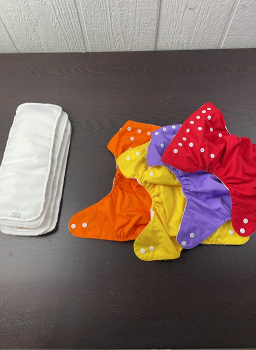 used BUNDLE Cloth Diapers