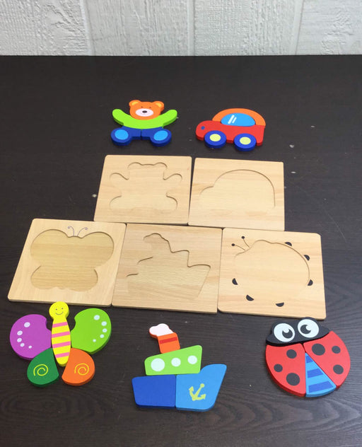 secondhand INNOCHEER Wooden Animal Jigsaw Puzzles