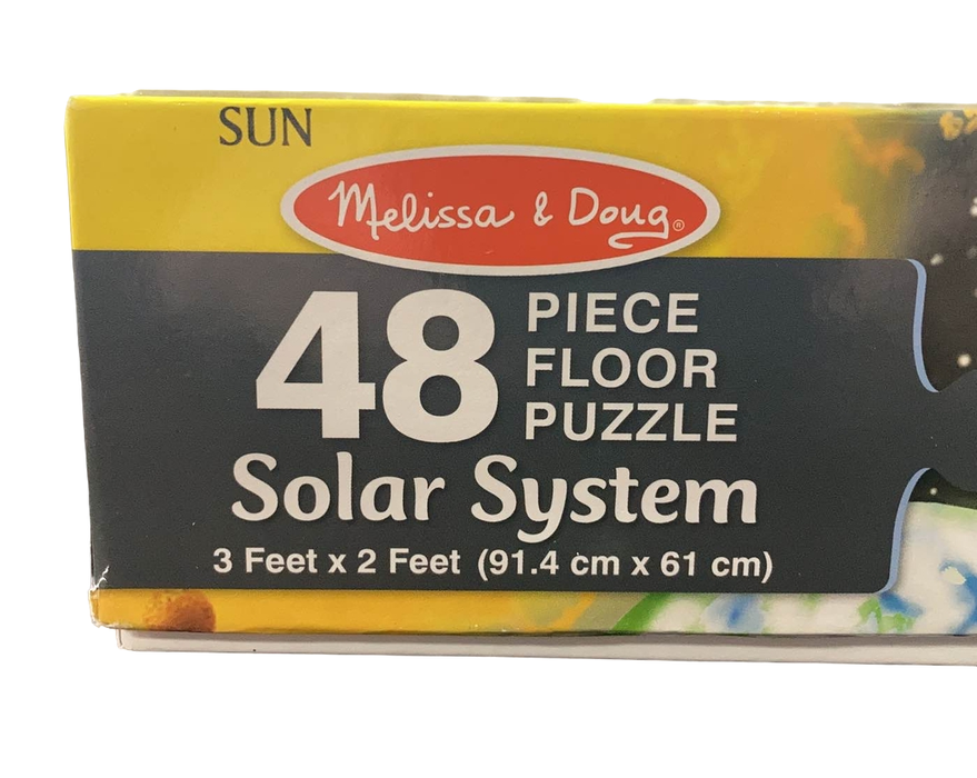 secondhand Melissa & Doug Floor Puzzle, solar system