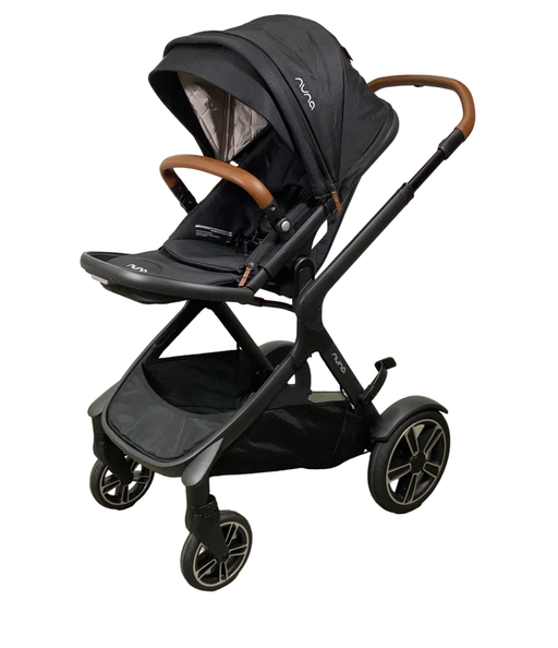 secondhand Nuna Demi Grow Stroller, Black Caviar, 2022