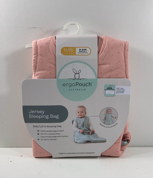 used ErgoPouch Jersey Sleeping Bag, 2.5 TOG, Berries, 8-24M