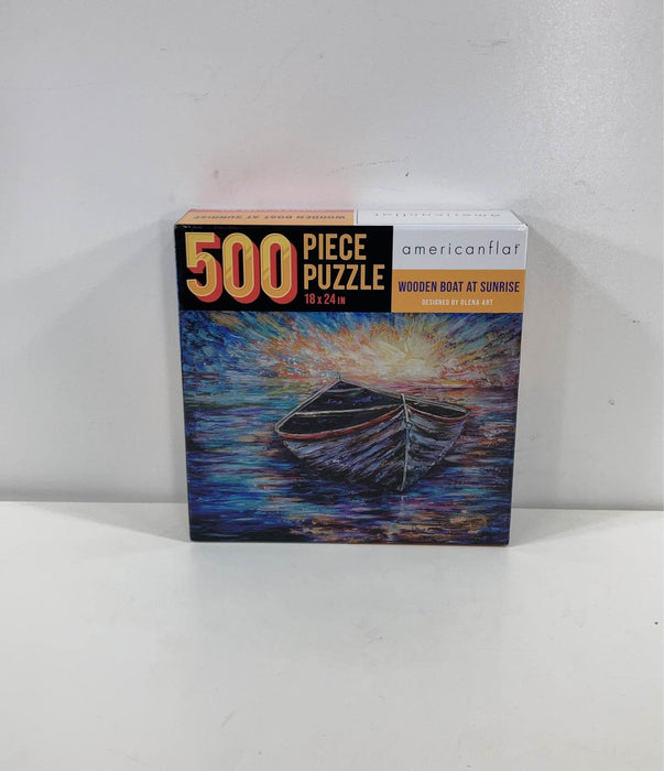 used Americanflat 500 Piece Puzzle