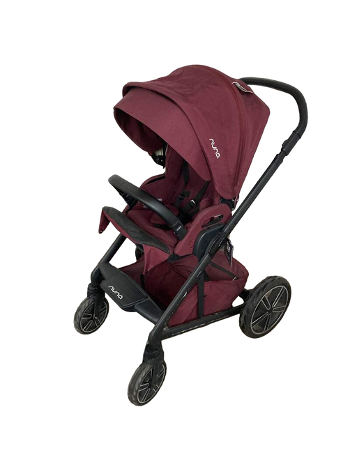 used Nuna MIXX2 Stroller, Maroon, 2018