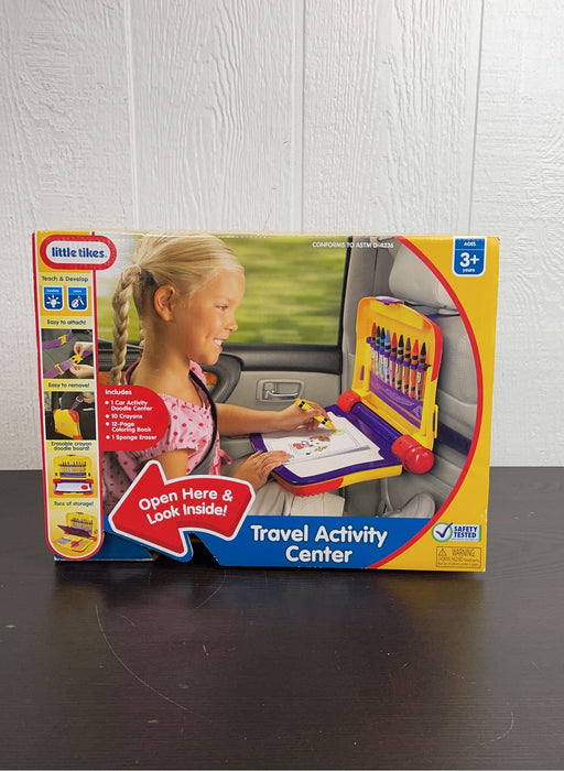 used Little Tikes Travel Activity Center