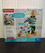 secondhand Fisher Price Learn With Me Zebra Walker