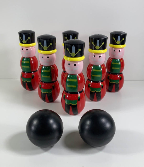 used The Original Fun Workshop Nutcracker Bowling Set