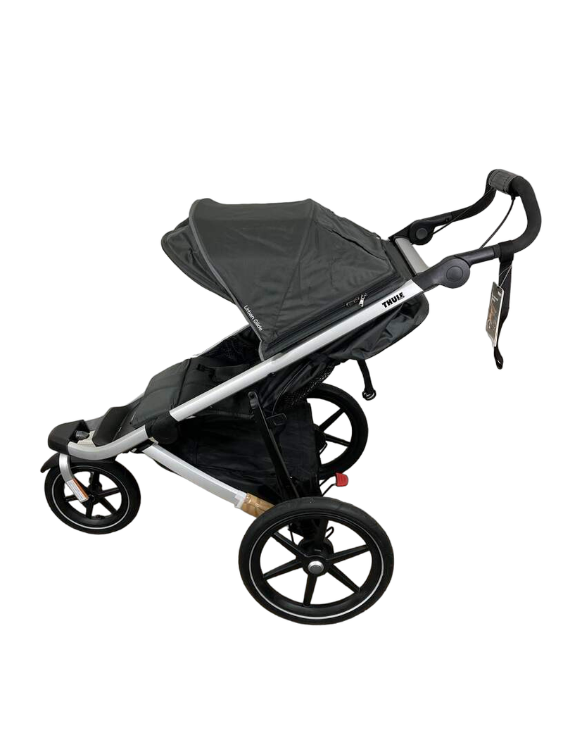 Thule Urban Glide 2 Jogging Stroller Single, Aluminum, Dark Shadow, 20