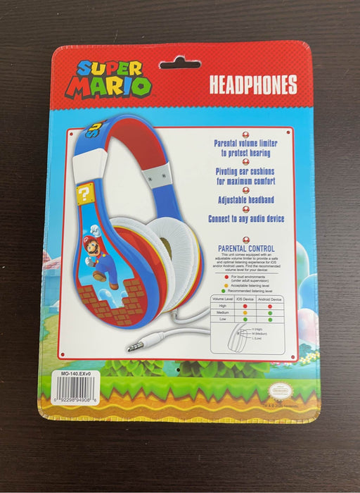 secondhand Ekids Super Mario Kids Headphones