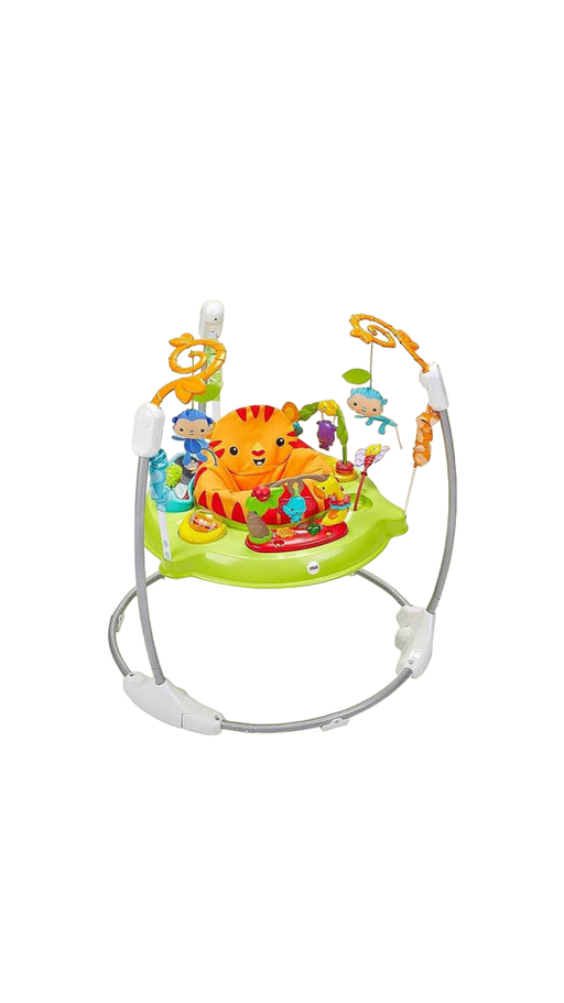 secondhand Fisher Price Jumperoo Activity Center, Roaring Rainforest