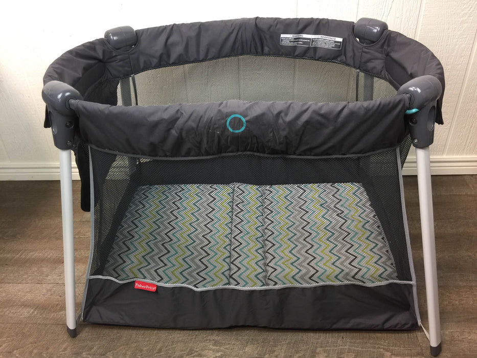 used Fisher Price Ultra-Lite Day And Night Playard