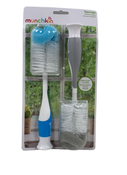 used Munchkin Sponge Bottle Brushes, - Grey and Blue