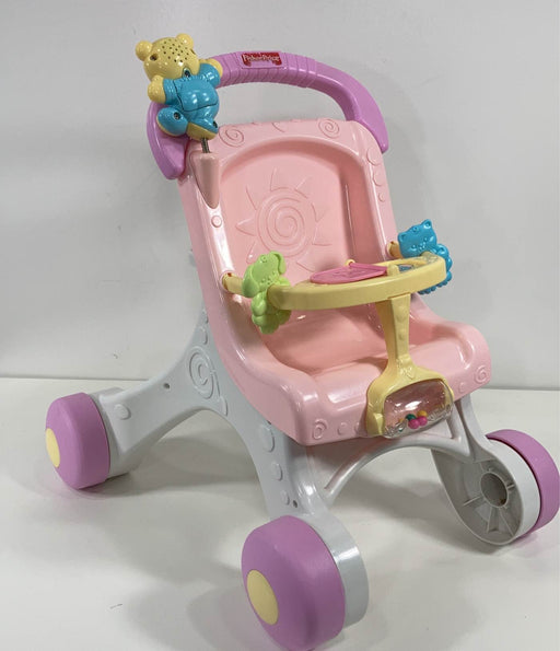 secondhand Fisher Price Brilliant Basics Stroll Along Walker