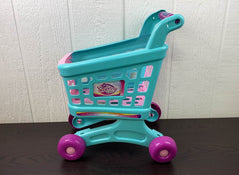 used Toy Shopping Cart, -with lights and sounds