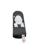 used BabyBjorn Bouncer Balance, Dark Grey/Grey, Black Frame