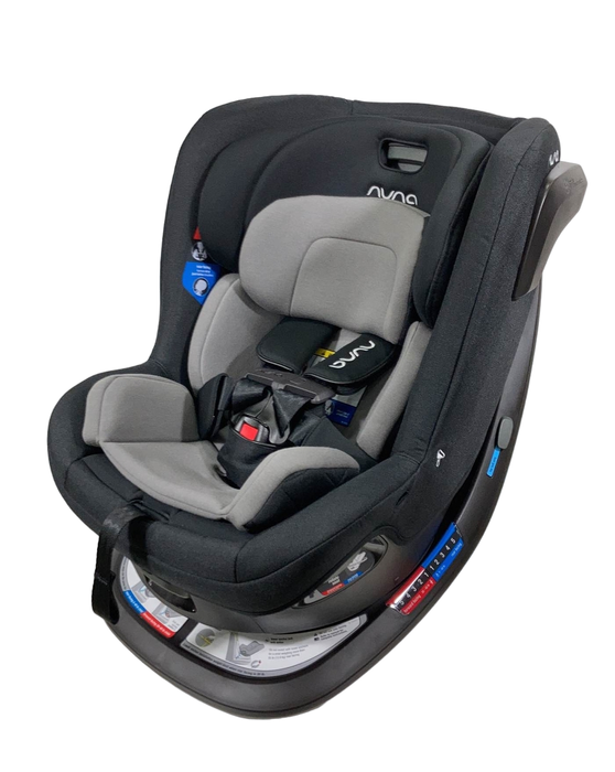 used Nuna Revv Rotating Convertible Car Seat, Caviar, 2023