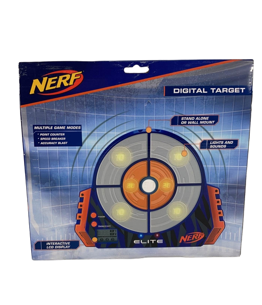 secondhand Nerf Elite Digital Light-Up Target