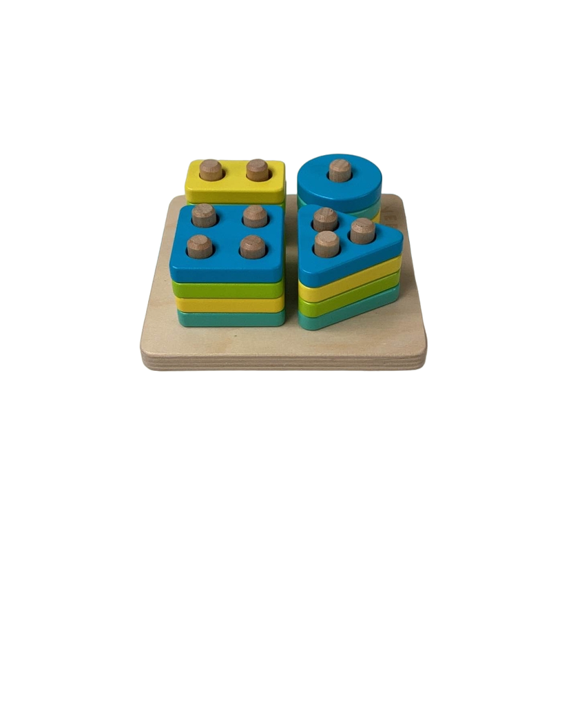 Lovevery Sort and Stack Peg Puzzle