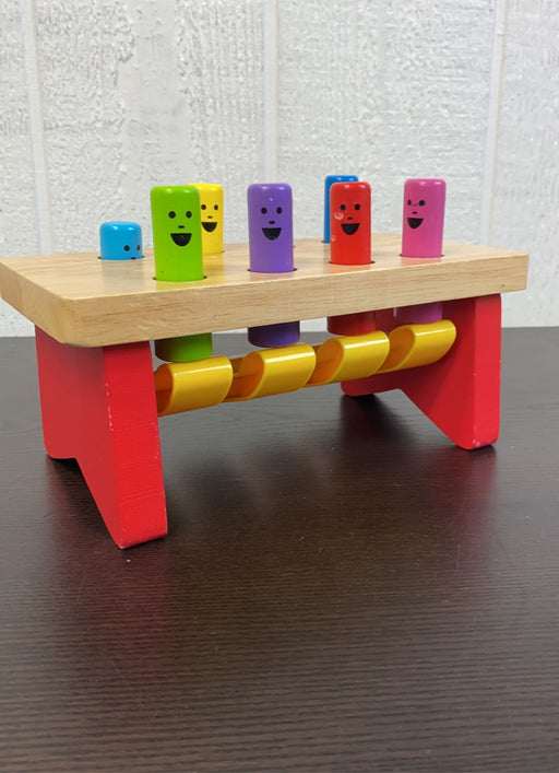 secondhand Melissa & Doug Deluxe Pounding Bench
