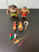 used Disney Moana Figure Set