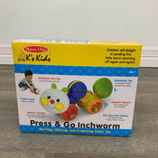 secondhand Melissa & Doug Press & Go Inchworm