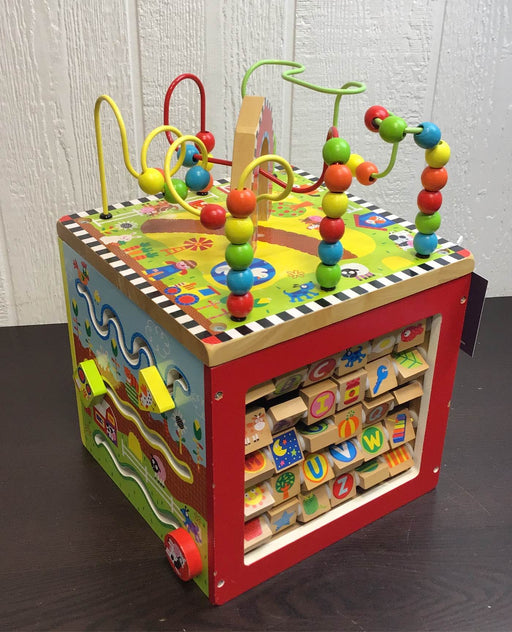 used ALEX Jr. My Busy Farm Wooden Activity Cube