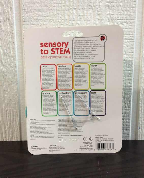 secondhand Sassy Do-Re-Mi Textured Tunes Sensory Toy