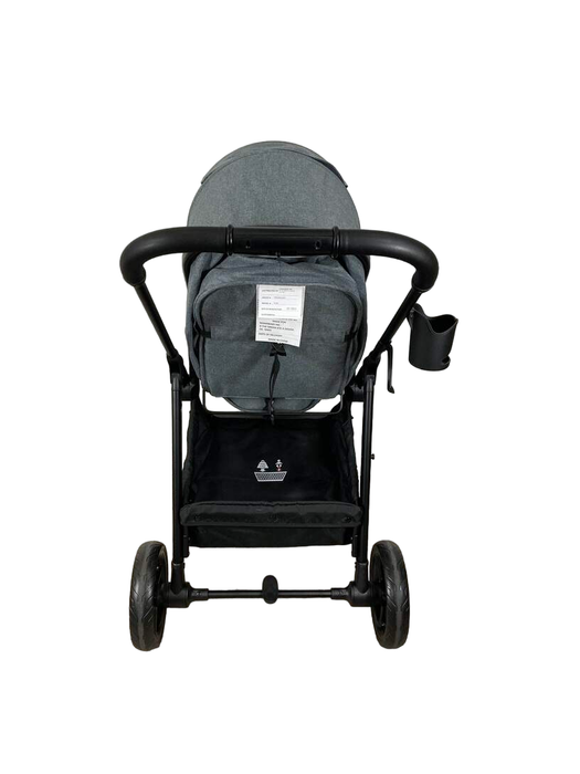 Mompush Wiz Stroller, 2022, Grey