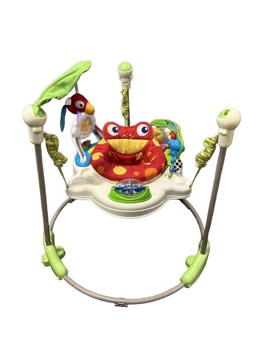 used Fisher Price Jumperoo Activity Center, Rainforest Friends