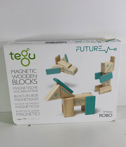 used Tegu Magnetic Wood Blocks