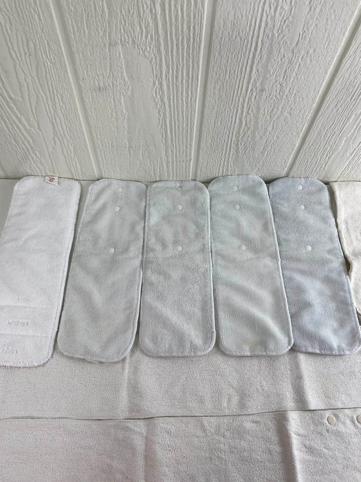 used BUNDLE Cloth Diaper Inserts