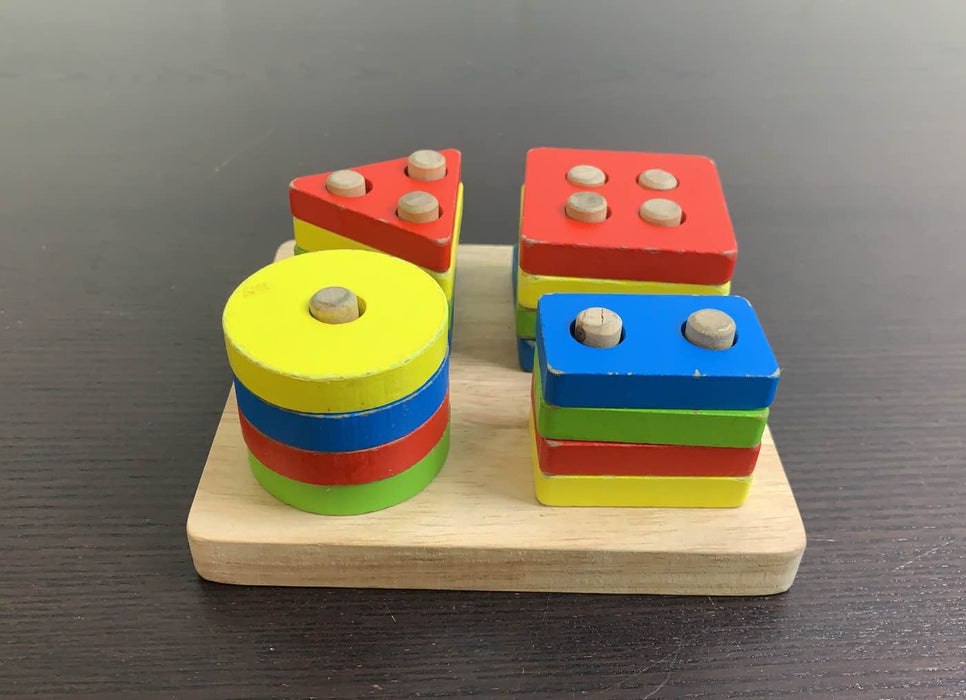 used Geometric Shape Stacker