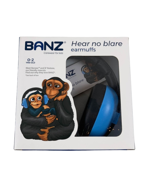 secondhand Banz Hear No Blare Earmuffs, Baby Blue