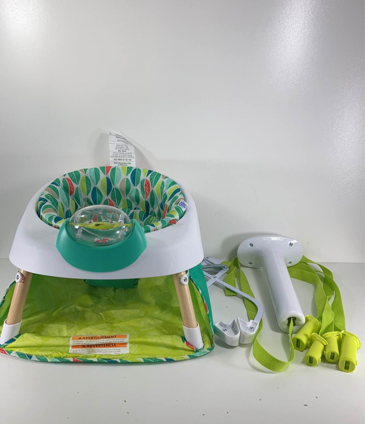 Evenflo 2-in-1 Baby Seat + Doorway Jumper, Tiny Tropics