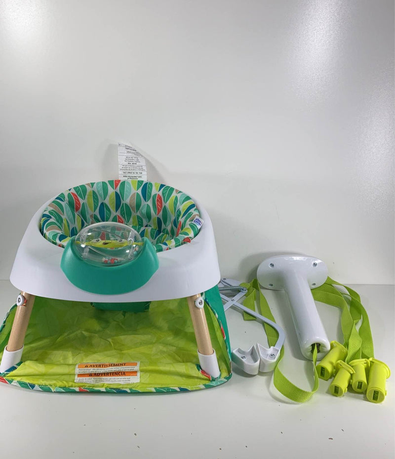 evenflo exersaucer tiny tropics Evenflo 2-in-1 Baby Seat + Doorway Jumper, Tiny Tropics