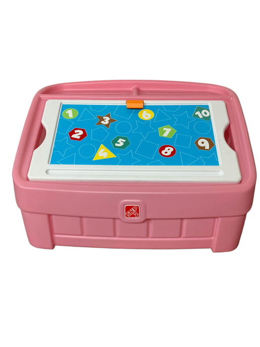 secondhand Step2 2-in-1 Toy Box And Art Lid