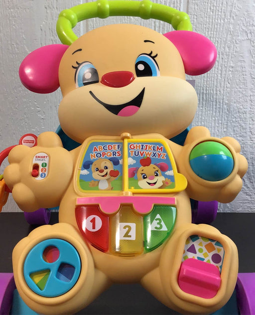secondhand Fisher Price Laugh & Learn Smart Stages Learn With Puppy Walker