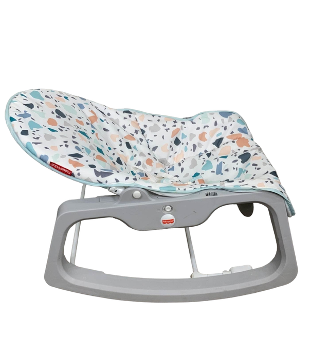 secondhand Fisher Price Deluxe Infant To Toddler Rocker