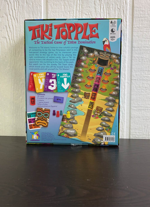 secondhand Gamewright Tiki Topple