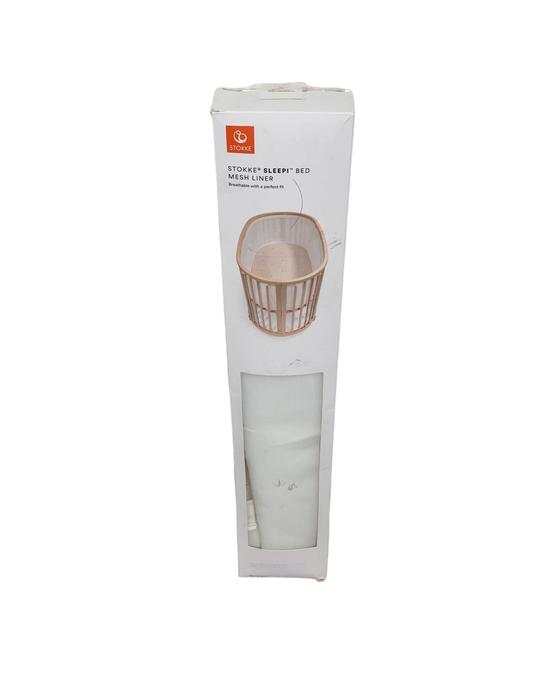 Shop Stokke Sleepi Bed Breathable Mesh Liner, White, V3 at GoodBuy Gear